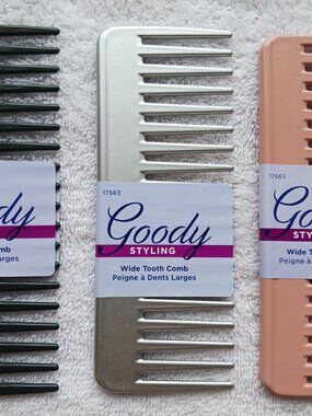 Goody Plastic Wide Tooth Rake Detangling Hair Comb Detangle It Thru Tangle Free